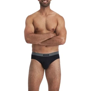 6 x Mens Jockey Comfort Classics Cotton Briefs Black Underwear - Picture 1 of 4