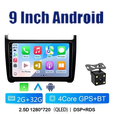 Radio Android Multimedia Car Player For Skoda Octavia golf 5 6 passat Polo Jetta - Image 1 of 4