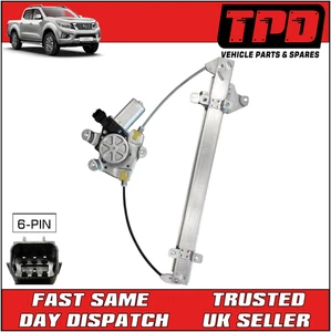 NEW Right Front Window Regulator & Motor For Nissan Navara D23 2016-2023 (RHD) - Picture 1 of 5