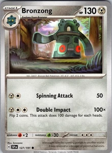 Bronzong Common SV08: Surging Sparks 127/191 NM - Picture 1 of 1