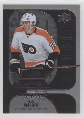 2022-23 Upper Deck Ovation Rookies Silver Foil Isaac Ratcliffe #198 Rookie RC - Image 1 of 2
