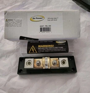 Go Power! 44227 - FBL300 Class T 300 Amp Fuse with Fuse Block & Cover - Picture 1 of 5