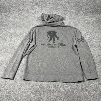 Sudadera con Capucha Under Armour Para Hombres XL Gris ColdGear Tormenta Herido Guerrero Proyecto WWP Foto 1 de 4