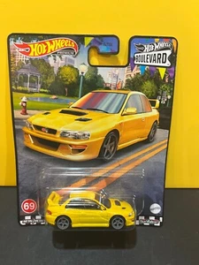 1/64 Hot Wheels Boulevard Real Riders Preimuim #69 1998 Subaru Impreza 22-B STI - Imagen 1 de 2