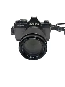 Yashica FX-3 35mm SLR Camera with 35 mm f/2.8 Lens Tested & Working - Picture 1 of 14