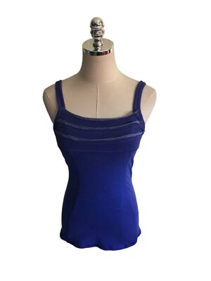 Camiseta sin mangas Prana para mujer talla XS azul púrpura respiración natural sujetador camisa Foto 1 de 4