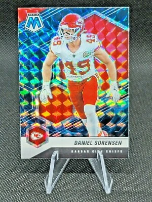 Daniel Sorensen 2021 Panini Prizm Mosaic Genesis  Chiefs SSP Case Hit - Image 1 of 2