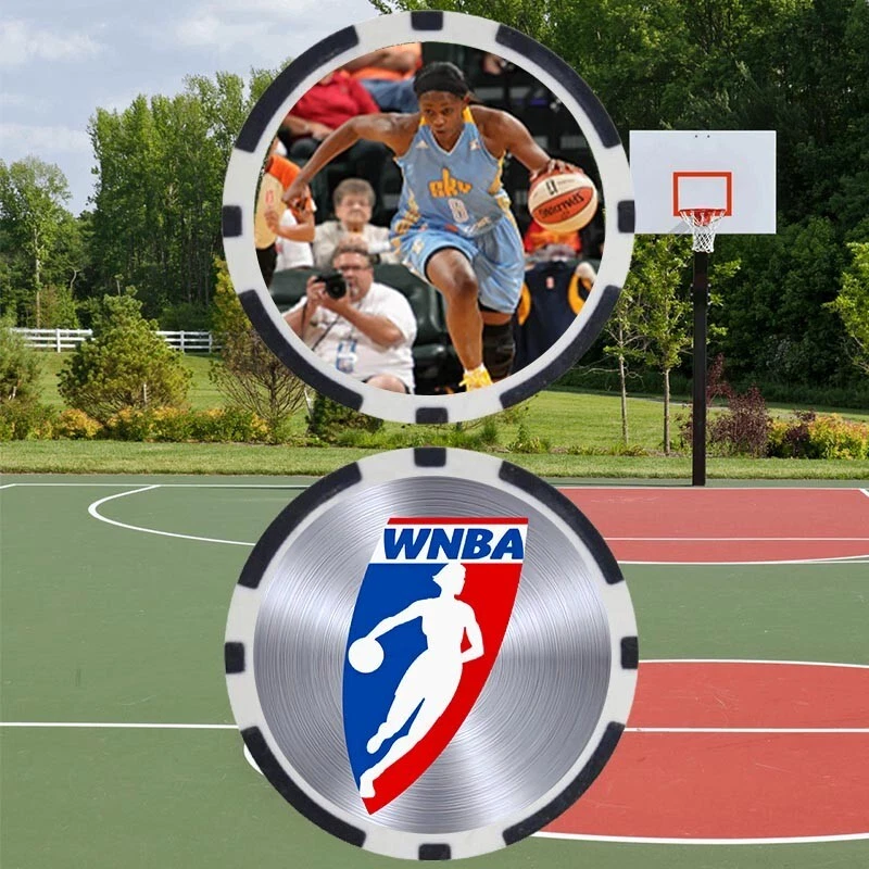 Ficha de pôquer Swin Cash WNBA Hall Of Fame - Imagem 1 de 2