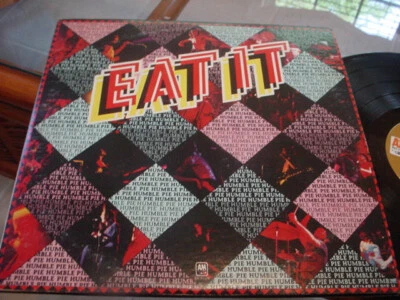 HUMBLE PIE  eat it, vg++ 2 lp set, on A&M brown label, 1973 original, w/booklet - Image 1 of 2