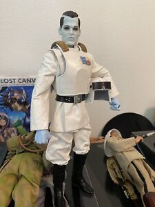 Admiral Thrawn 1/6 Hot Toys Parts Custom Figure Star Wars