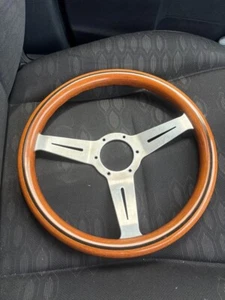 NARDI Wood Steering Wheel 33cm - Picture 1 of 5
