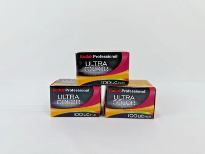 Kodak Professional Ultra Color 100UC 35mm Film 36EXP  Lot Of 3 Rolls EXP 2008 - Image 1 of 4