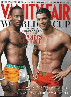 Журнал Vanity Fair Криштиану Роналду Дидье Дрогба Тайгер Вудс Уолл-стрит - Изображение 1 из 4