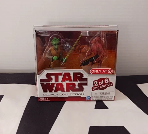 Rodian Jedi and Battle Droid 2 of 6 STAR WARS Legacy Collection Target MIB Cover
