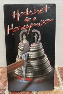 Hatchet For A Honeymoon RARE Alpha Video 1971 VHS Mario Bava Italian Horror ICP - Picture 1 of 2