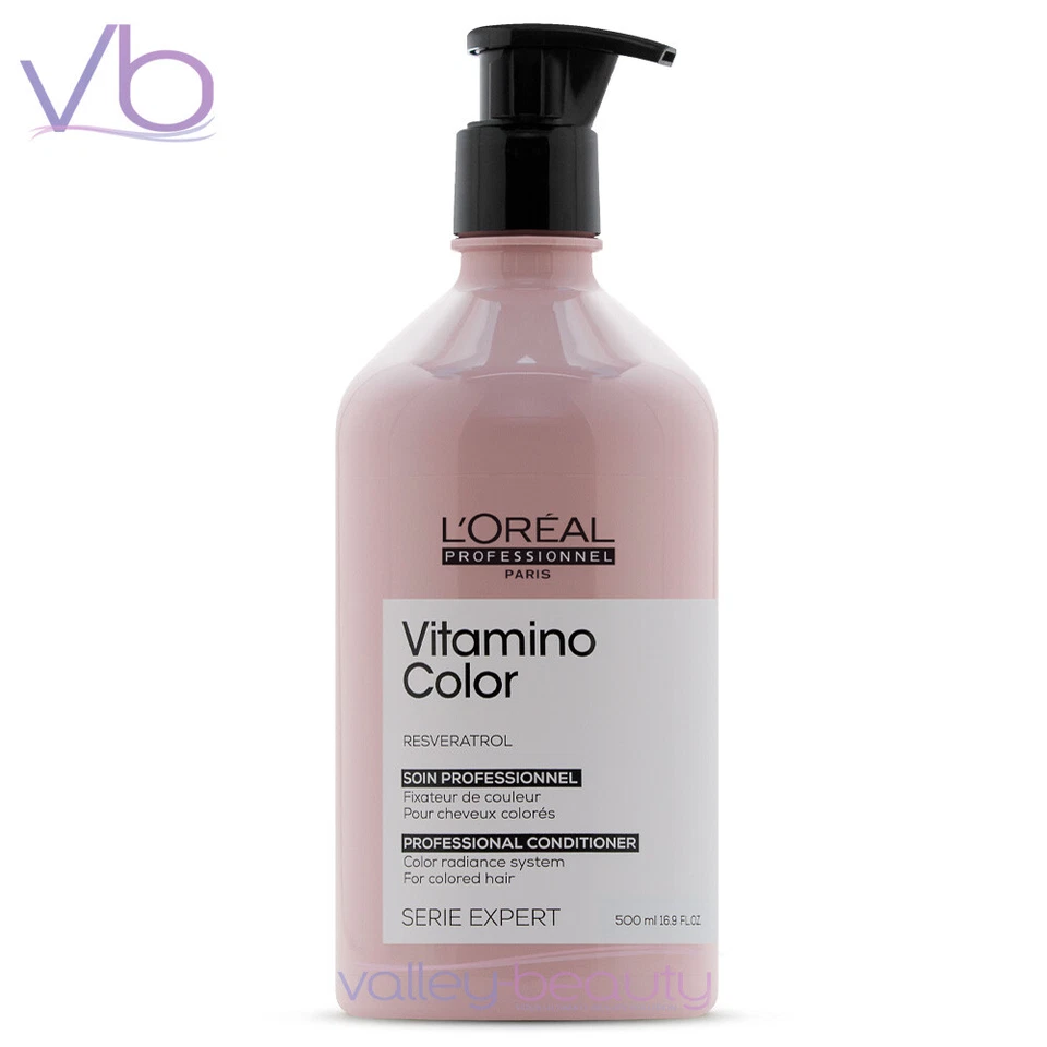 L'OREAL Serie Expert Resveratrol Vitamino Color Radiance Conditioner, 500ml - Image 1 of 1
