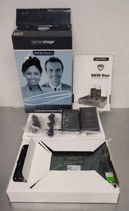 NADY DKW-DUO LT LAVALIER DUAL CHANNEL WIRELESS MIC SYSTEM *NEW* - Picture 1 of 14