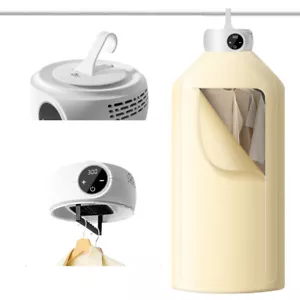 Hängender Trockner 360 ° Elektrisch Warmlufttrockner Wäschetrockner Tragbar 600W - Bild 1 von 11