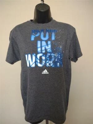 Nueva Camisa Gris 14/16 Defecto Menor Poner en Trabajo Juvenil Talla L Grande Foto 1 de 4