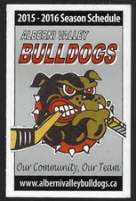 2015-16 Alberni Valley Bulldogs BCHL Hockey Schedule !!! The peak 93.3 FM
