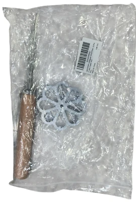 Bunuelos Mold With Handle Aluminum Bunuelos Cookie Maker Mold Flower Tool - Image 1 of 2