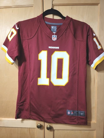 Nike Washington Redskins Jersey Youth Large Red Robert Griffin III NFL On Field Cover
