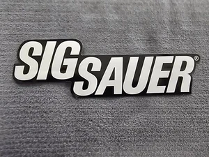 Sig Sauer Firearms Decal- Sticker NEW RARE - Picture 1 of 1