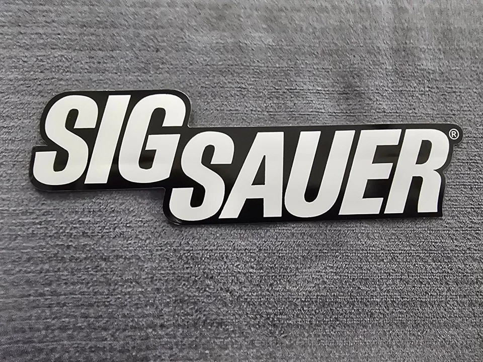 Sig Sauer Firearms Decal- Sticker  NEW RARE - Image 1 of 1