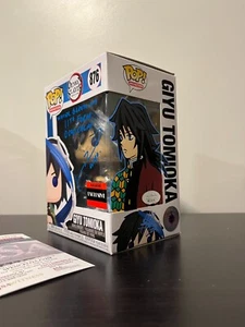 Funko Pop Giyo Tomioka 876 Demon Slayer Anime Animación Arte Personalizado Firmado Automático - Imagen 1 de 7