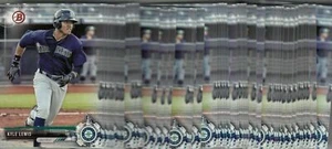 Lot of (10) 2017 Bowman Draft Kyle Lewis Rookie Card #BD-154 Mariners - Bild 1 von 1