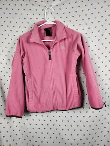 The North Face girls pink fleece warm jacket medium - Picture 1 of 5