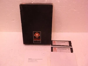 Vintage Titus Highway Patrol Software with 5.25 Discs PC XT DOS Game Boxed - Picture 1 of 3