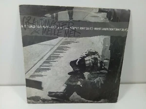GRANDMASTER AND MELLE MEL WHITE LINES DISCO 45 GIRI VINILE - Picture 1 of 2