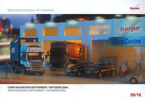 Herpa Cars Neuheiten Oktober´2004-Mercedes-BMW-Ford-Opel-MAN-MAYBACH-Scania-neu - Picture 1 of 2