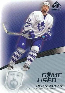 2003-04 SP Game Used #45 OWEN NOLAN - Toronto Maple Leafs - Picture 1 of 1