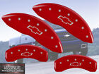 2009-2014 Chevy Express 1500 Front Rear Red Mgp Brake Disc Caliper Covers Bow