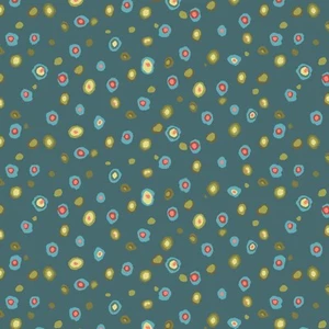 Studio E River Rhythms by Judy Gauthier 7963 76 Dark Lake Fish Skin Dot Cotton - Bild 1 von 1