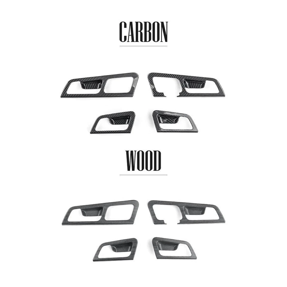 4pcs Inner Door Handle Bowl Panel Cover Molding Trim for Kia Sportage 2017-2022 - Image 1 of 4