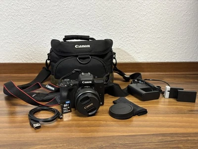 Canon EOS 50 Mark II mit Objektiv EF-M15-45mm, Kameraset - Bild 1 von 4