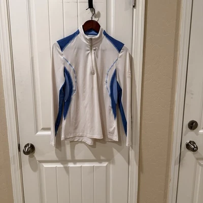 Camisa de golf para mujer Greg Norman mediana solar XP Kings Country Club Foto 1 de 4