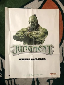 Seltenes MTG Judgment Poster Magic The Gathering Promo Not for Sale Gebraucht - Bild 1 von 14