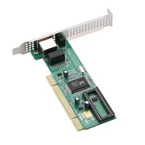 Gigabit Ethernet PCI Network Controller Card Supports 10/100/1000Mbps Rate - Picture 1 of 10