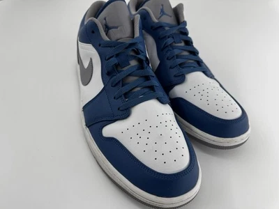 Talla 16 - Jordan 1 Low True Blue Cement Foto 1 de 4