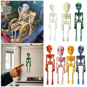 Halloween Skull Decoration Refrigerator Magnets Cabinet Party Gothic Decoration - Picture 1 of 30