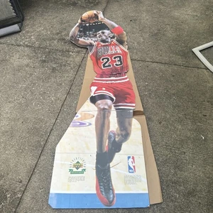 1997 Michael Jordan Life-Sized Cardboard Standee Cutout Stand-Up Upper Deck 8FT - Bild 1 von 7