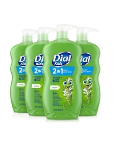 Dial Kids 2-in-1 Body+Hair Wash, Melon, 24 fl oz (Pack of 4) - Picture 1 of 8