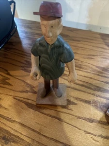 Vintage Romer Hand Carved Wooden Figurine Sculpture - Picture 1 of 7