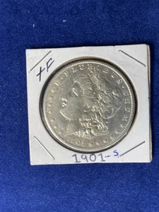 1901 S  MORGAN SILVER DOLLAR - SAN FRANCISCO MINT - Picture 1 of 4