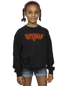 DC Comics Girls Superman Hero Dad Sweatshirt - Picture 1 of 16