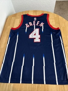 Jalen Green Houston Rockets Autographed Jersey JSA Certified - Picture 1 of 6